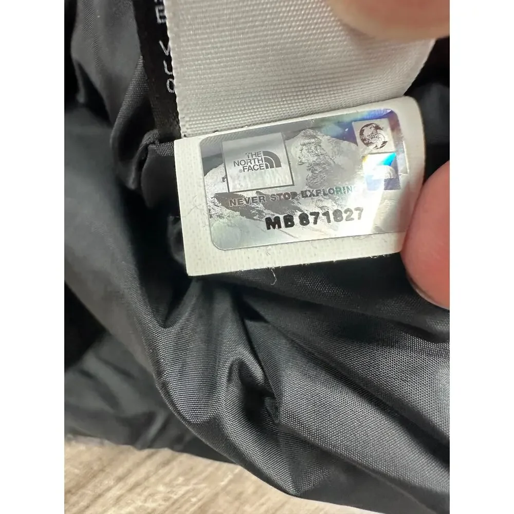 The North Face Wool Blend Retro Utility Vest Black Gray — Large